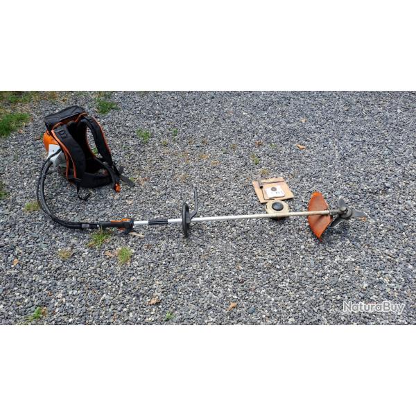 D�broussailleuse � dos thermique STIHL FR 410 C-E - Pro & Puissante