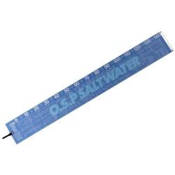 R&egrave;gle de mesure OSP Wide Mesh Measure Long 155 x 20cm #Salt/Blue