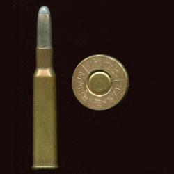 7 x 57 R Mauser - ancien marquage Allemand : DWM/M93B /7 x 57R/ - balle nickel pointe plomb