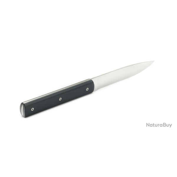 COUTEAU DE TABLE 9.47 PERCEVAL MANCHE POLYACETAL Boite de 4 Anthracite