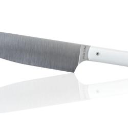 Couteau &eacute;minceur 18 CM - Perceval 9.47 Krion Blanc
