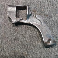 Rarissime carcasse brute de fonderie r&eacute;volver r&eacute;glementaire Francais mod&egrave;le 1873 Chamelot Delvigne