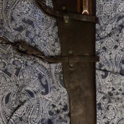 Etui cuir original pour fusil GARAND complet et dat&eacute; 1942