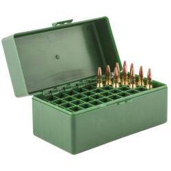 Bo&icirc;te de rangement 50 munitions cal. 243 Win