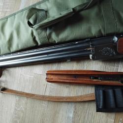 Fusil Bakail superpos&eacute; IJ 27 en 12/70 fibre optique et viseur