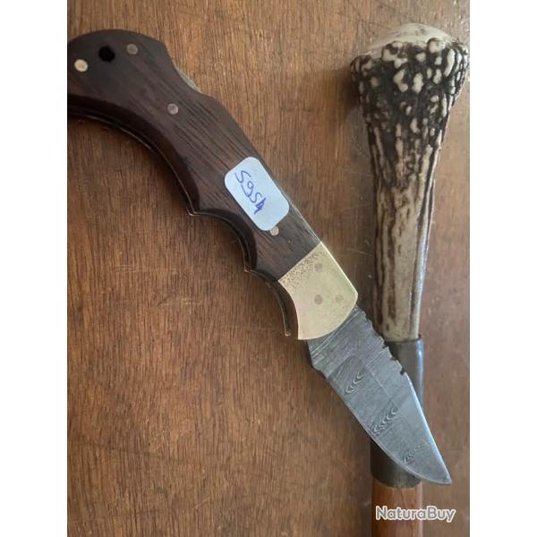 COUTEAU DE CHASSE   LAME DAMAS DAMAS    (2026   )  7