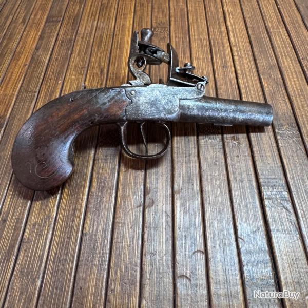 MINI PETIT A SILEX DE D�FENSE ARME DE GOUSSET CANON DEVISSABLE XVlll �me si�cle