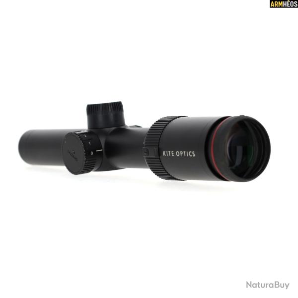 KITE OPTICS LUNETTE DE BATTUE K6 1-6x24 r�ticule lumineux 4A