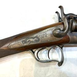 Fusil &agrave; broche grav&eacute;