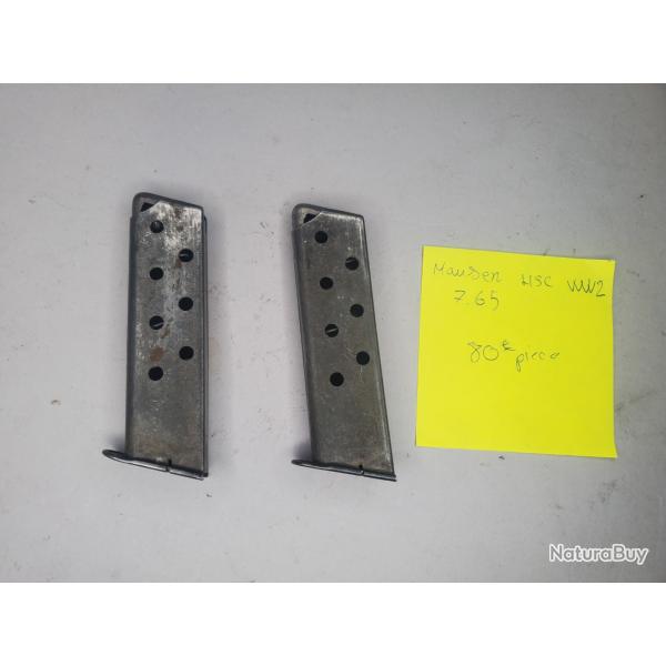 chargeur mauser hsc WW2  7.65
