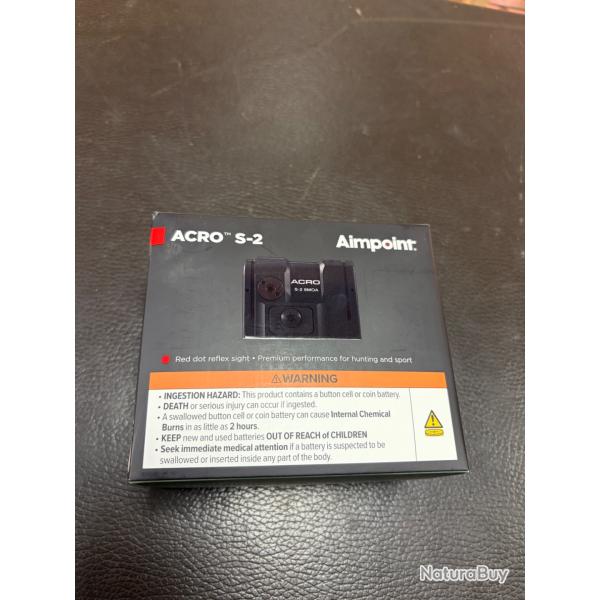 POINT ROUGE AIMPOINT ACRO S-2 - 9 MOA