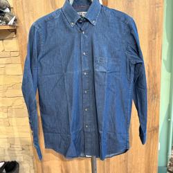 Destockage-chemise Bande Originale effet jeans