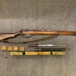 SMLE Lee Enfield n&deg;1 Mk3 cal .303 British avec accessoires