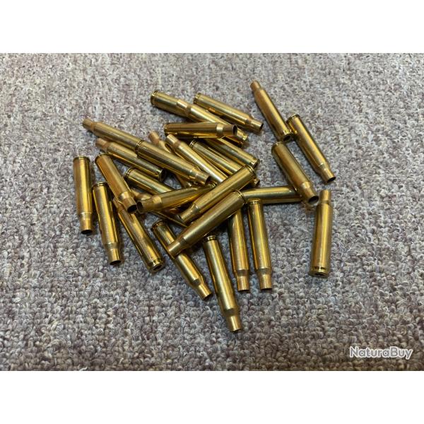 Lot de 30 douilles .222 Remington Magnum - Tir�es 1 fois - D�samorc�es