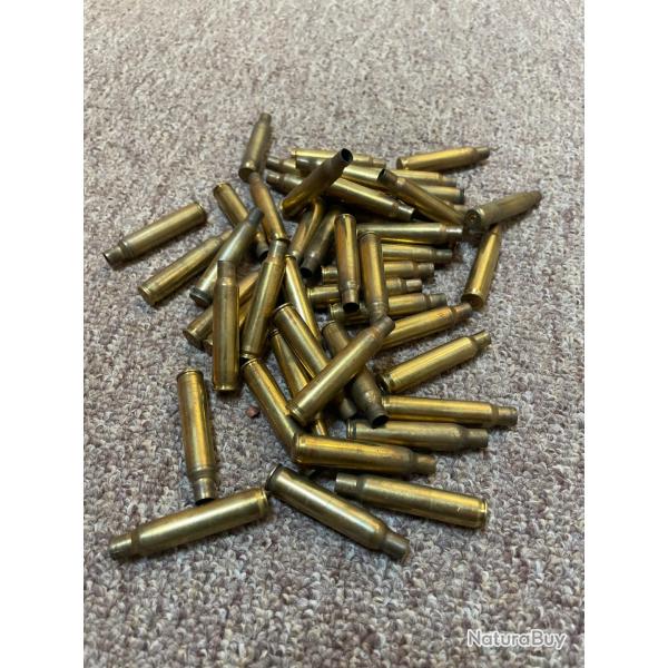 Lot de 50 douilles .222 Remington Magnum - Tir�es 1 fois