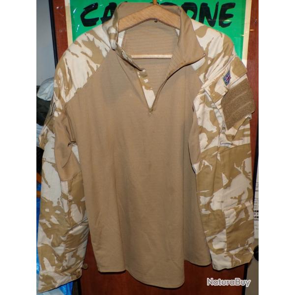 CHEMISE DE COMBAT U-BAS DE L'ARMEE ANGLAISE , TAILLE LARGE OU XL  , UNDER BODY ARMOUR COMBAT SHIRT