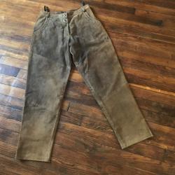 Pantalon cuir autrichien pour femme