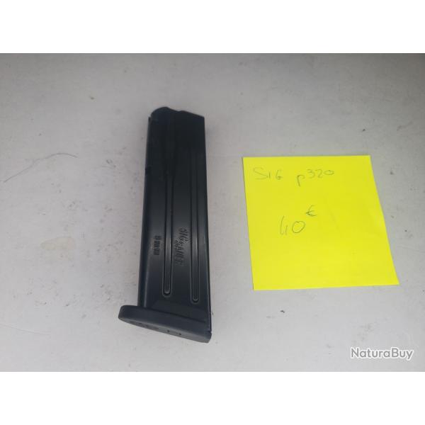 chargeur sig sauer p320