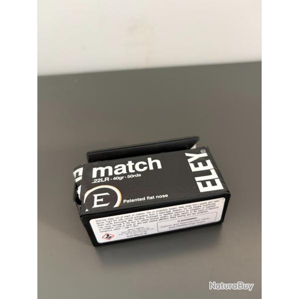 eley match 22 lr 40gr
