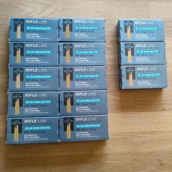 Lot de cartouches 30-30 PPU Partizan et Winchester X Super