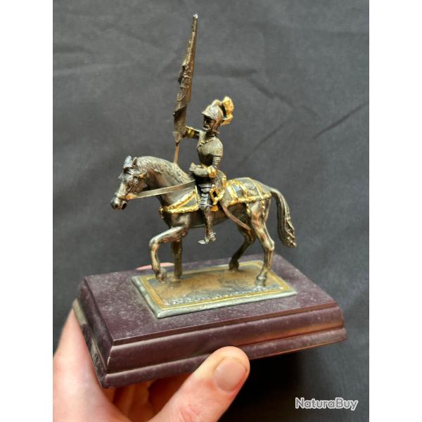 Statuette figurines Hernan Cortes � cheval