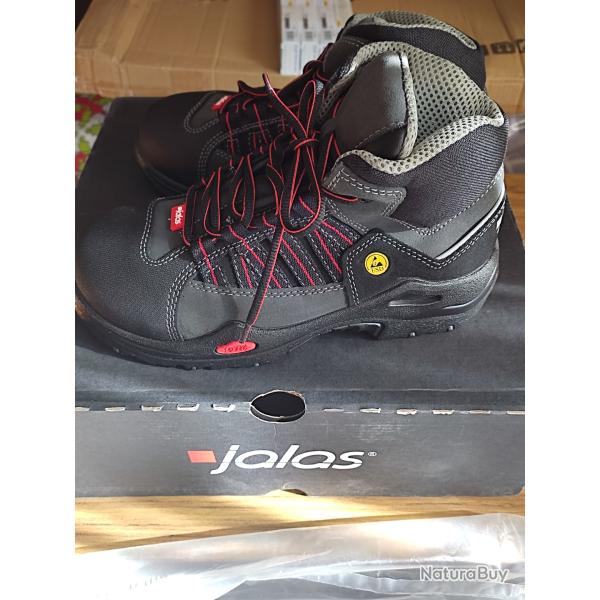 Chaussures de s�curit� montantes Jalas 1625, Mixte, Noir, T 36