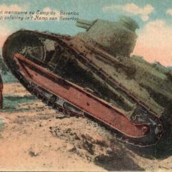 Carte postale ancienne de char d'assaut -N&deg;8566