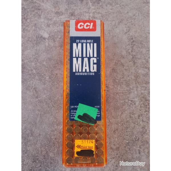 Munitions 22LR CCi mini-mag bo�te de 100