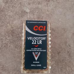 Munitions 22LR CCi Velocitor neuves