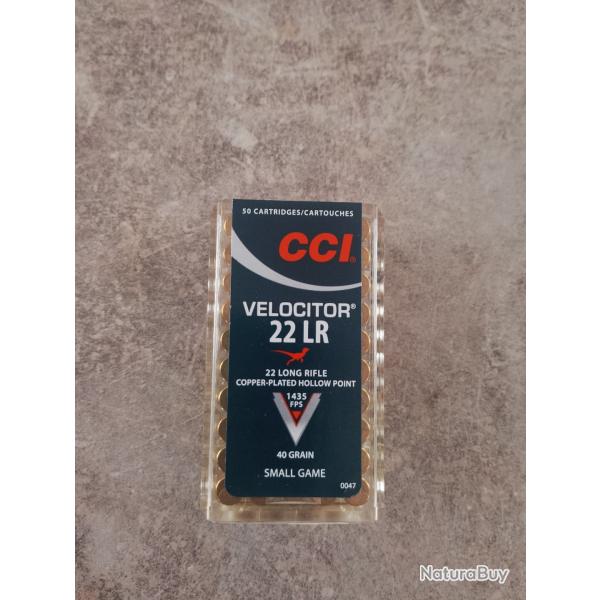 Munitions 22LR CCi Velocitor neuves