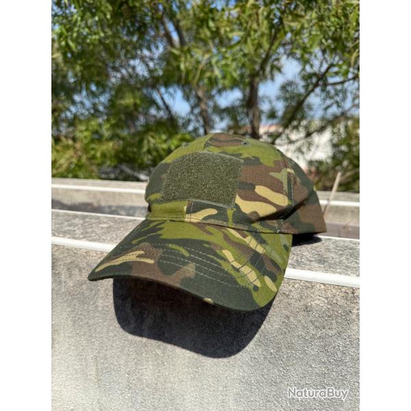 casquette camo green