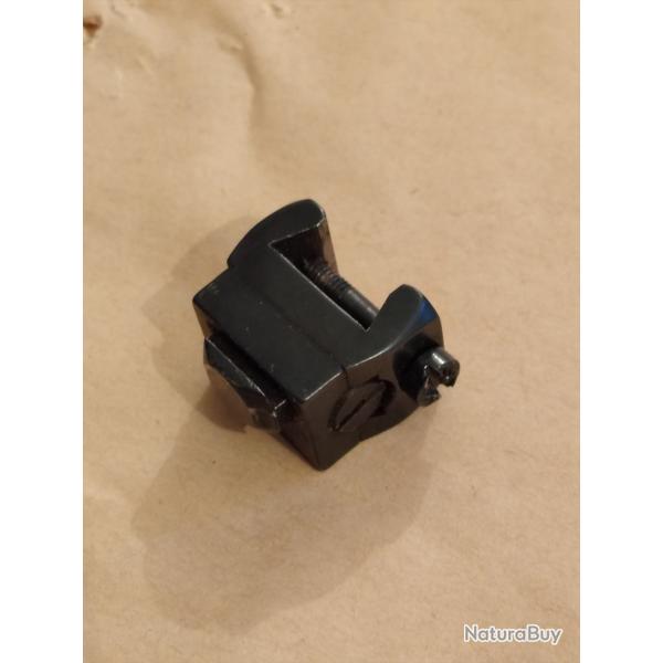 Pied arriere montage pivotant EAW rail prismatique