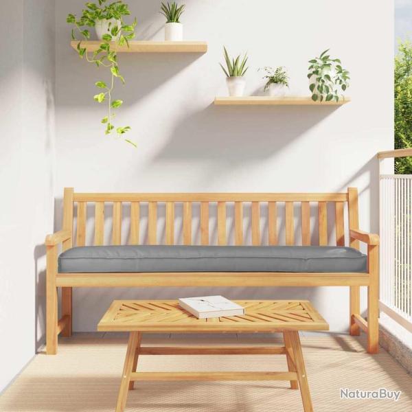 Coussin de palette Gris 180 x 40 x 8 cm Tissu Oxford