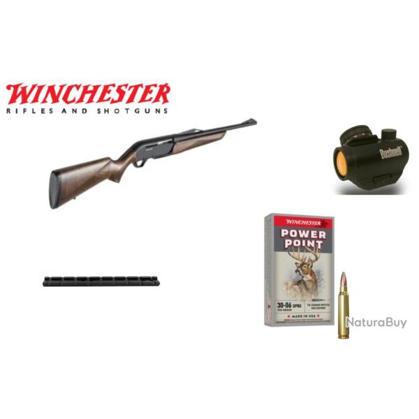 PACK BATTUE CARABINE WINCHESTER SXR2 FIELD CALIBRE 30-06 