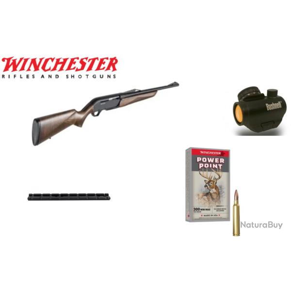 PACK BATTUE CARABINE WINCHESTER SXR2 FIELD CALIBRE 300WM 300 WM