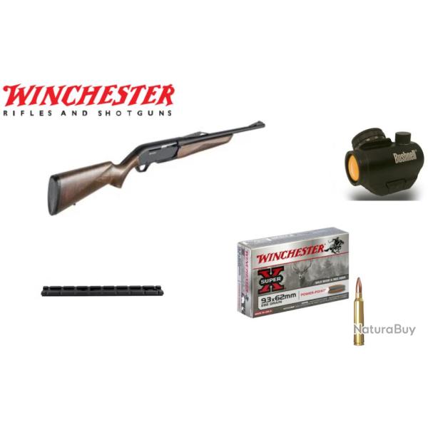 PACK BATTUE CARABINE WINCHESTER SXR2 FIELD CALIBRE 9.3x62 