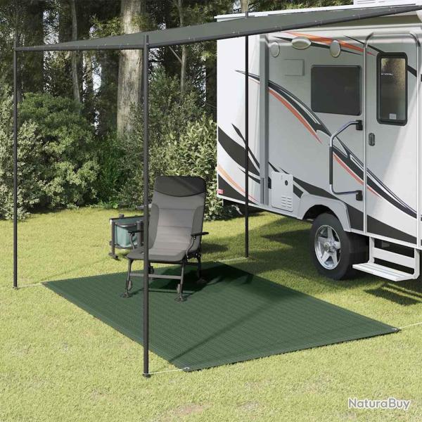 Tapis de tente 250 x 200 cm PEHD Vert