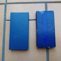 LOT DE 2 BOITES POUR MEDAILLES MILITAIRE OU CIVIL  BOITE COULEUR BLEU