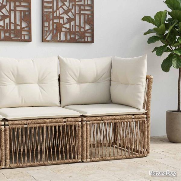 Unit� Canap� d'angle Beige polyrotin