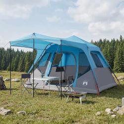 Tente familiale Bleu 305 x 275 x 190 cm Polyester et Acier