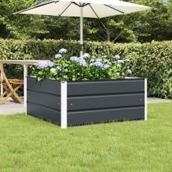 Jardini&egrave;re Anthracite 100 x 100 x 45 cm Acier