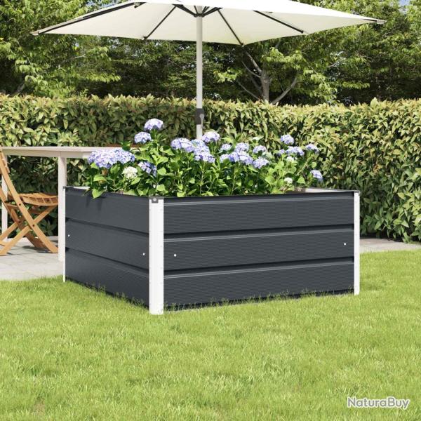 Jardini�re Anthracite 100 x 100 x 45 cm Acier