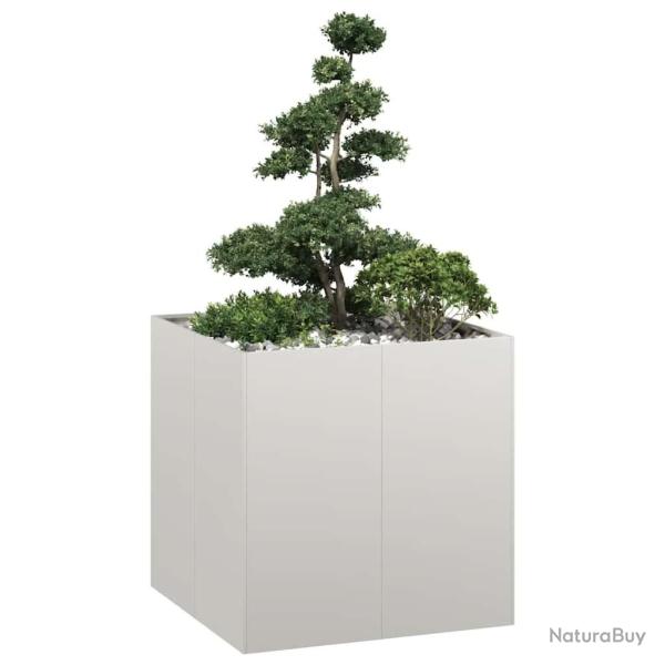 Jardini�re 80x80x80 cm acier inoxydable