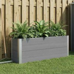 Jardini&egrave;re sur&eacute;lev&eacute;e Gris 100 x 30 x 72 cm