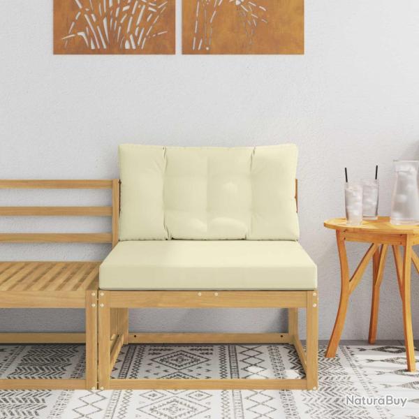 Sofa de milieu ext�rieur Polyester Blanc