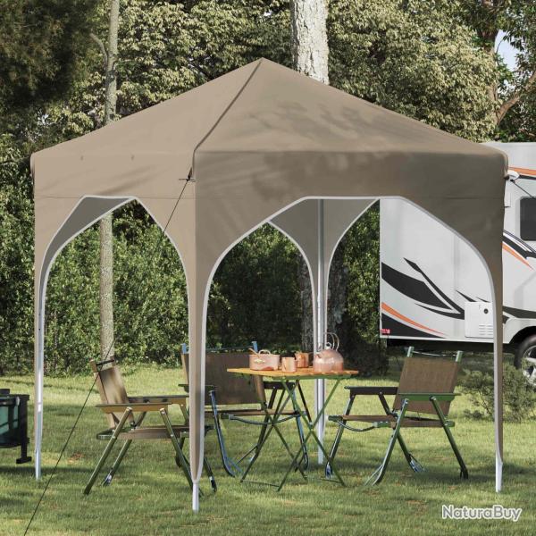 Tente de f�te pop-up 194 x 194 x 245 cm Cr�me