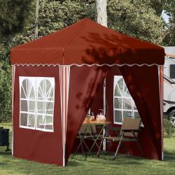 Tente de f&ecirc;te pop-up 195 x 195 x 245 cm Terre cuite