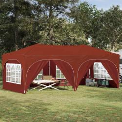 Tente de f&ecirc;te pop-up 575 x 288 x 245 cm Terre cuite