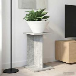 Support de Plante 2 pcs Gris B&eacute;ton 25 x 25,5 x 40,5 cm