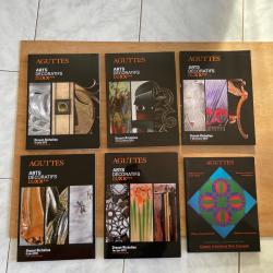 Lot de 6 gros catalogues de ventes aux ench&egrave;res Aguttes